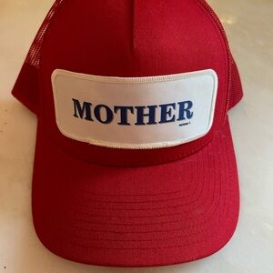 MOTHER Bold Red Cap